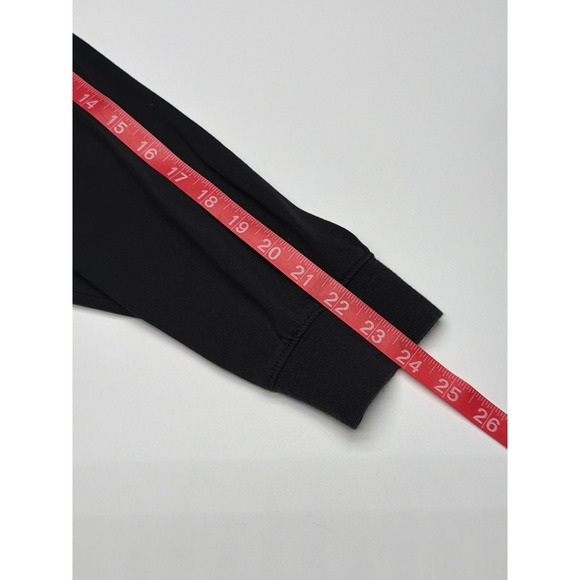 Duluth Trading Co Longtail T Mock Neck Long Sleeve‎ Cotton Shirt Mens M Black - Picture 9 of 11